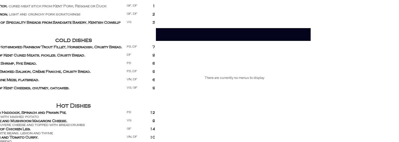 Henry's Wine Bar & Chocolate Cafe Menu