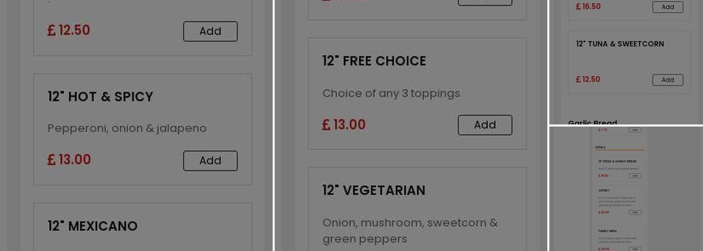 Hythe Kebab Centre Menu