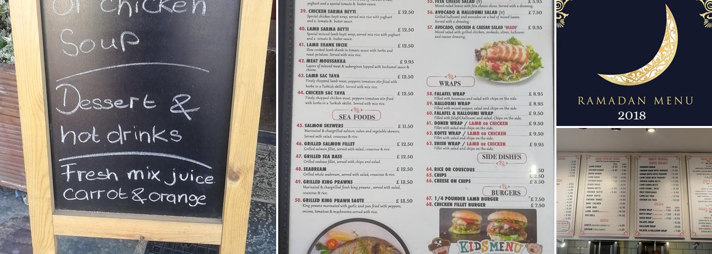 Faroz Restaurant - Ilford Menu