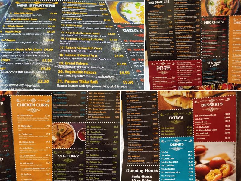 Flavours Of Punjab Menu