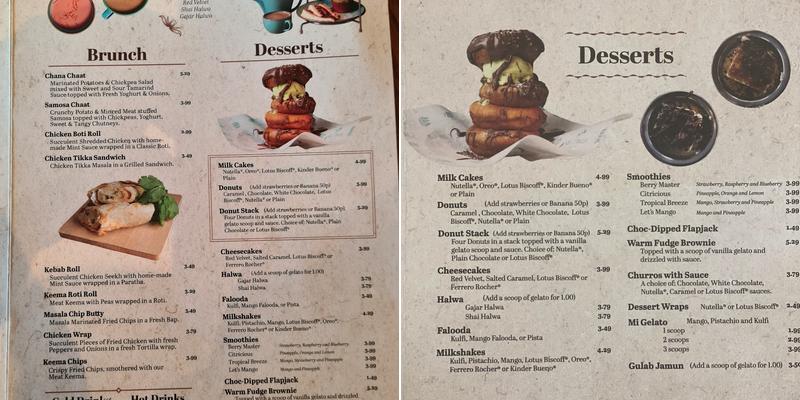 Mi Chaii - Ilford Menu