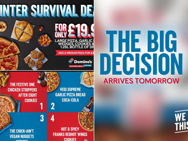 Domino's Pizza - Consett Menu