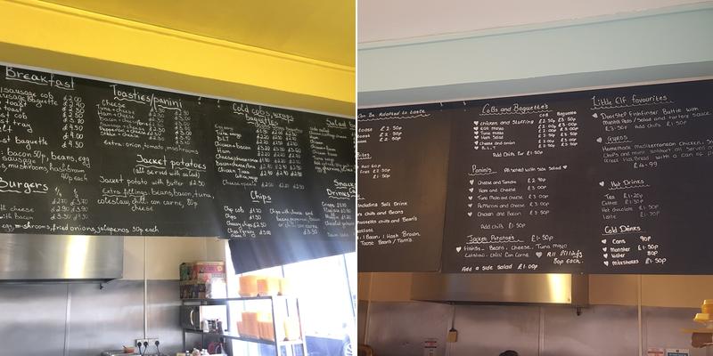 Little Elfs Kitchen Menu