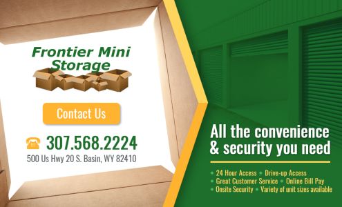 Frontier Mini Storage Basin