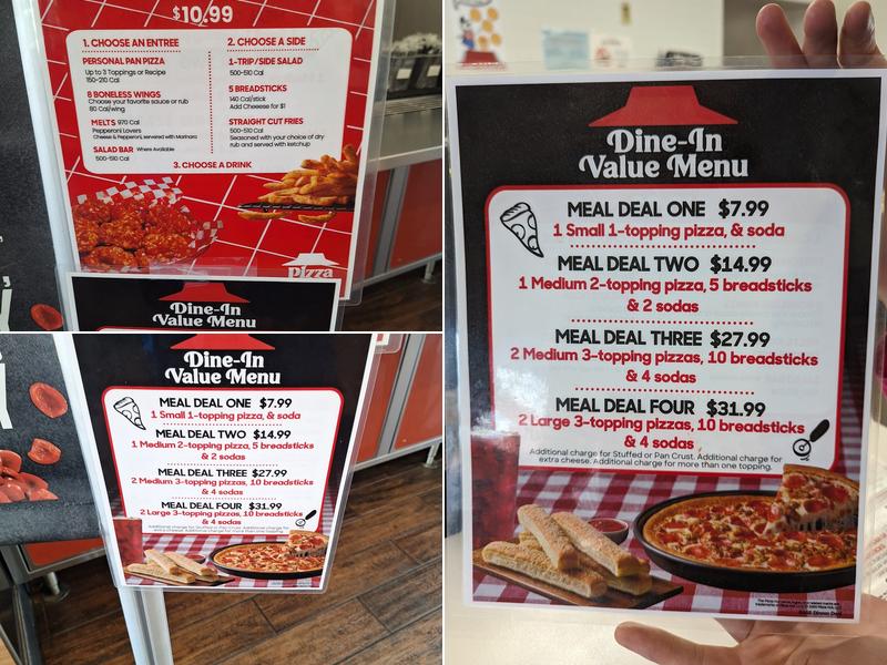 Pizza Hut Menu