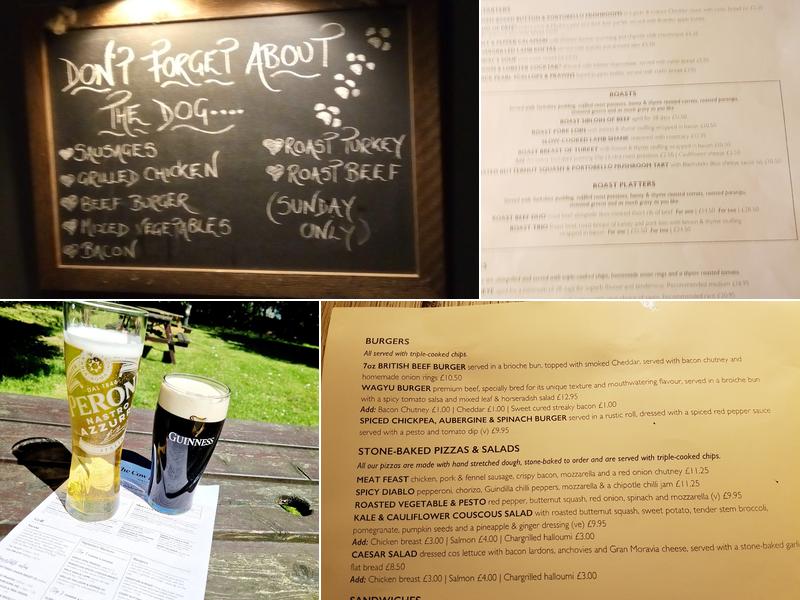 The Cow And Calf Menu