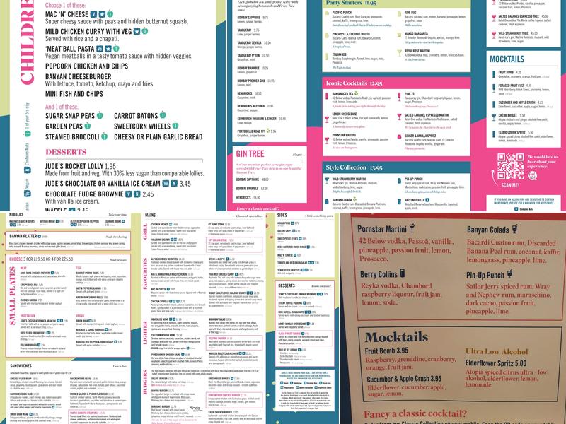 Banyan Bar & Kitchen Menu