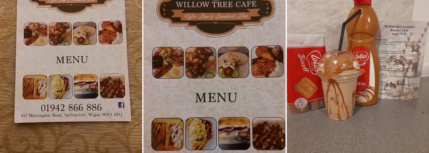 Willow Tree Cafe Menu