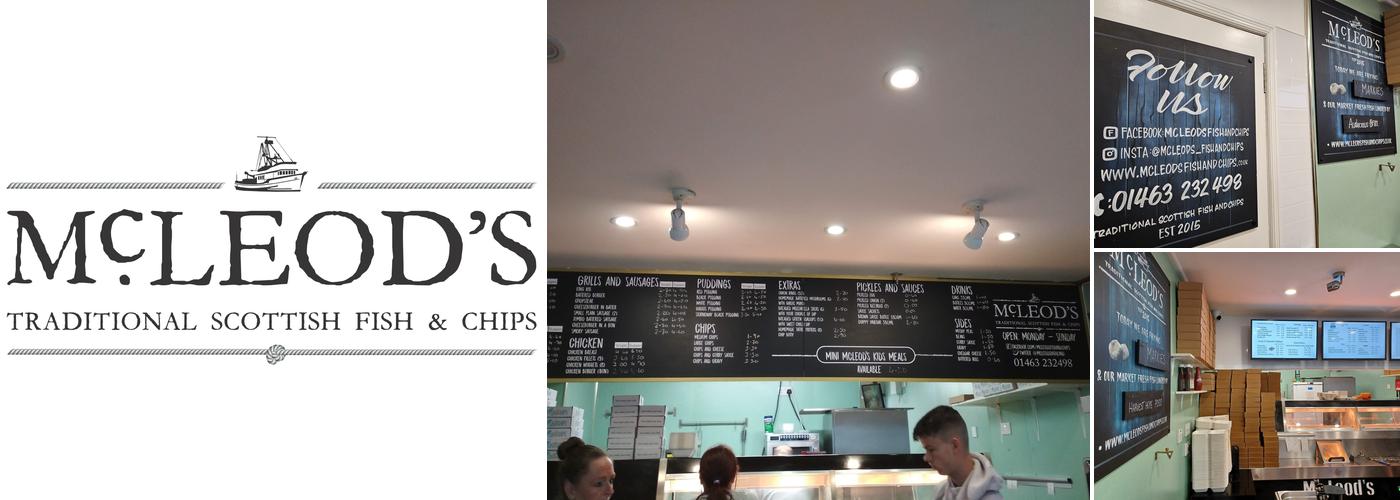 Mcleod's Fish & Chips Menu