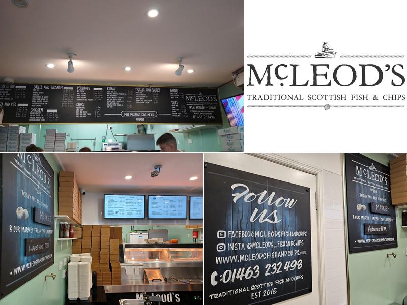 Mcleod's Fish & Chips Menu