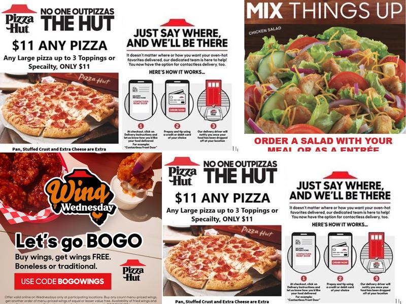 Pizza Hut Menu