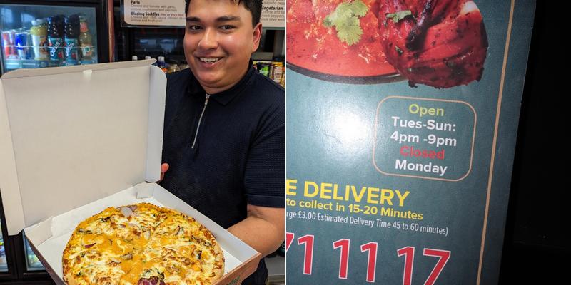 Mumtaz Indian Takeaway Menu