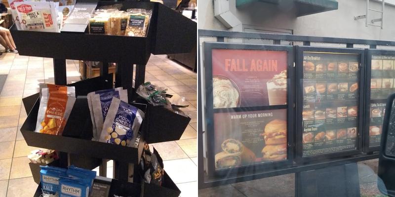 Starbucks Menu