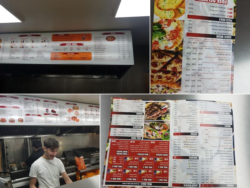 Express kebab Menu