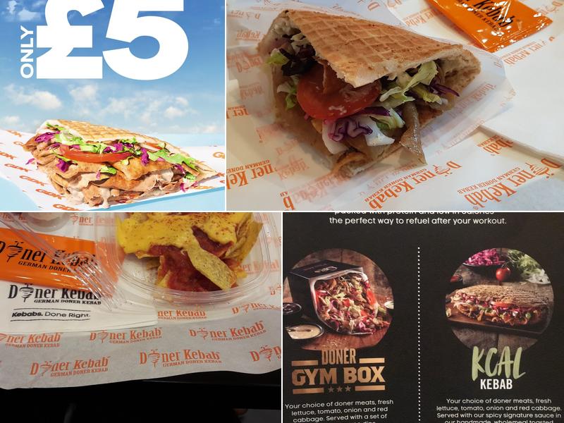 German Doner Kebab Menu