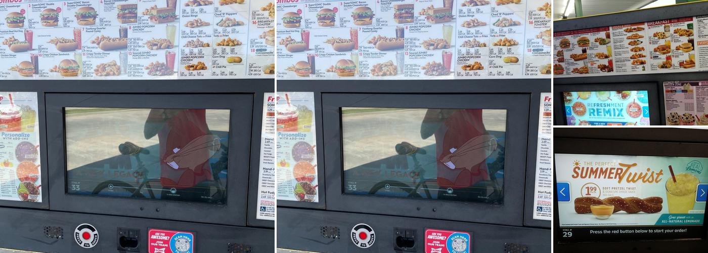 Sonic Drive-In Menu