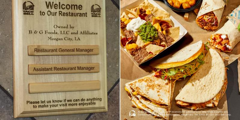 Taco Bell Menu