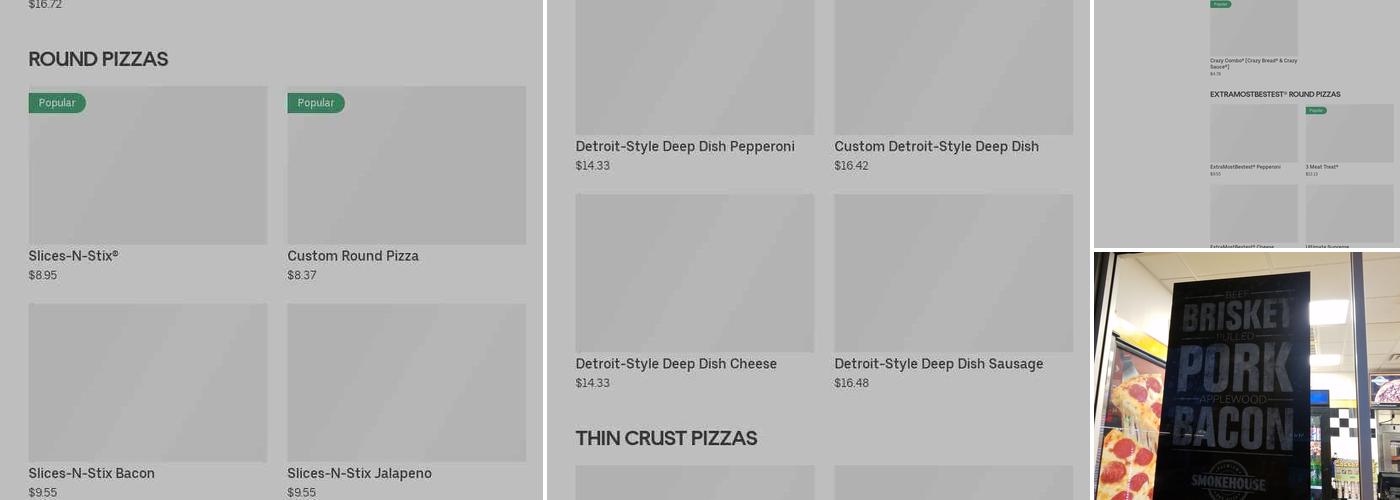 Little Caesars Pizza Menu