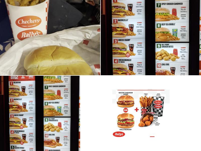 Checkers Menu