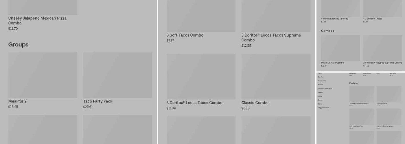 Taco Bell Menu