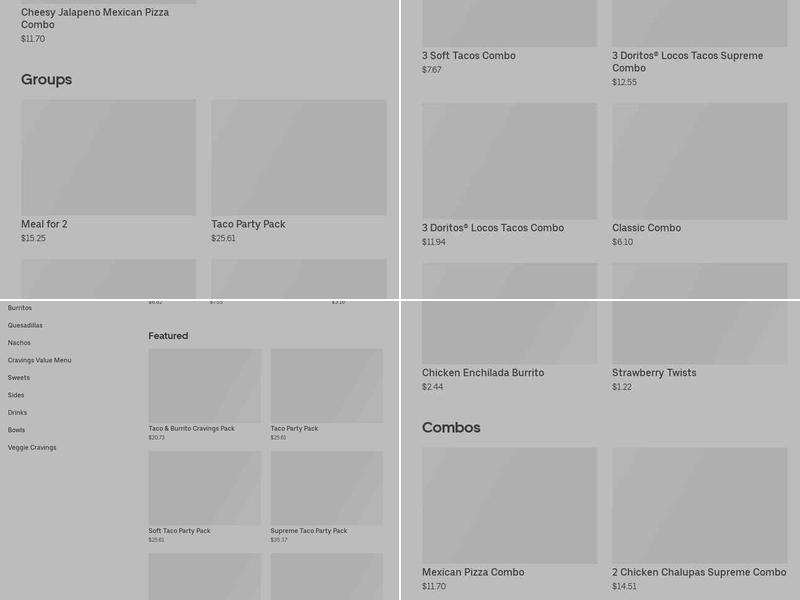 Taco Bell Menu