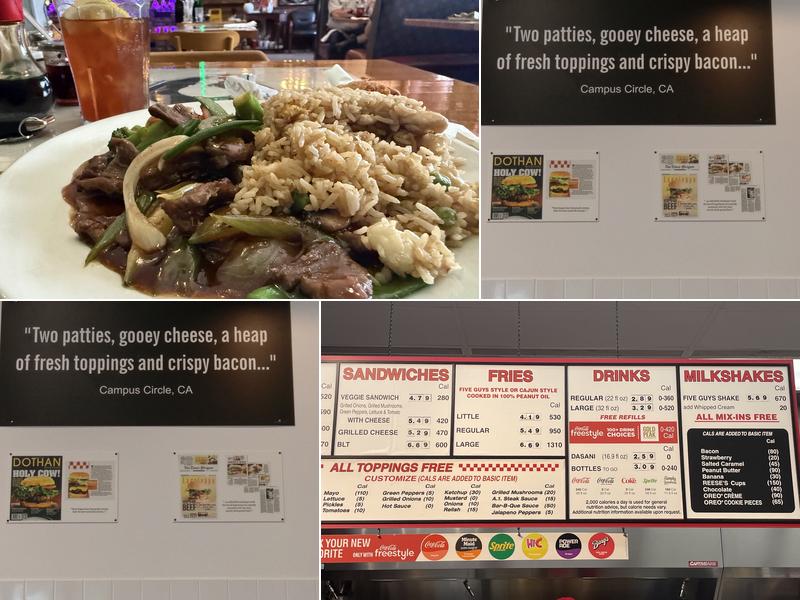 Five Guys Menu