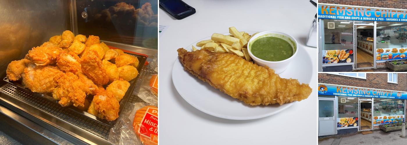 Kemsing chippy traditional fish and chips