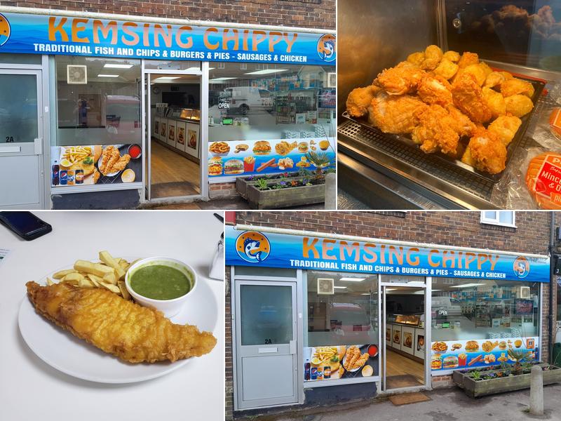 Kemsing chippy traditional fish and chips