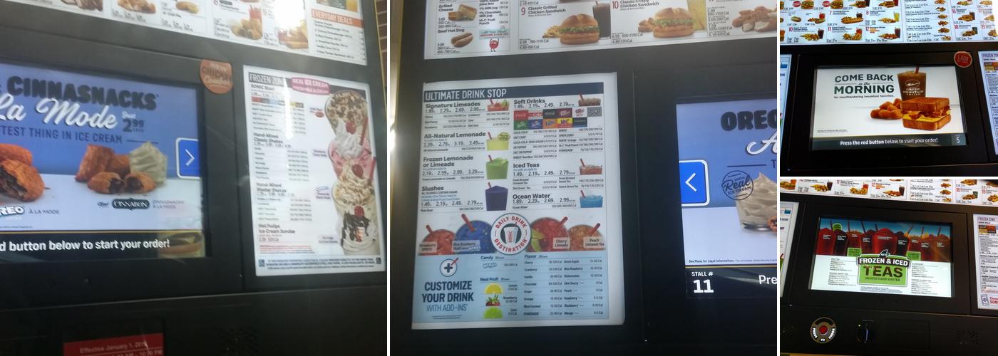 Sonic Drive-In Menu