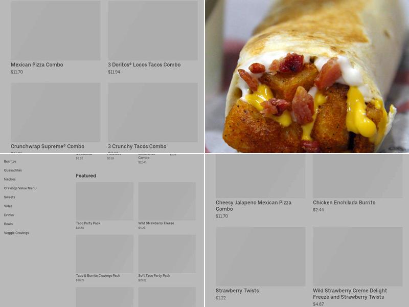Taco Bell Menu