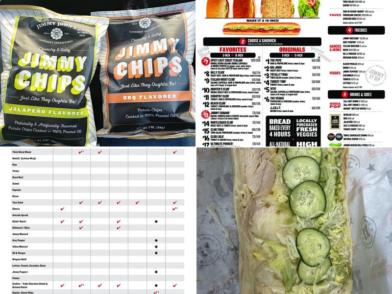 Jimmy John's Menu