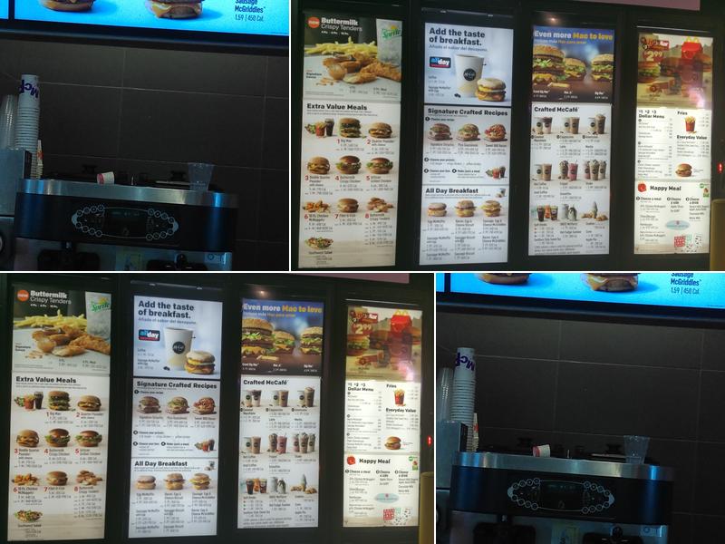 McDonald's Menu