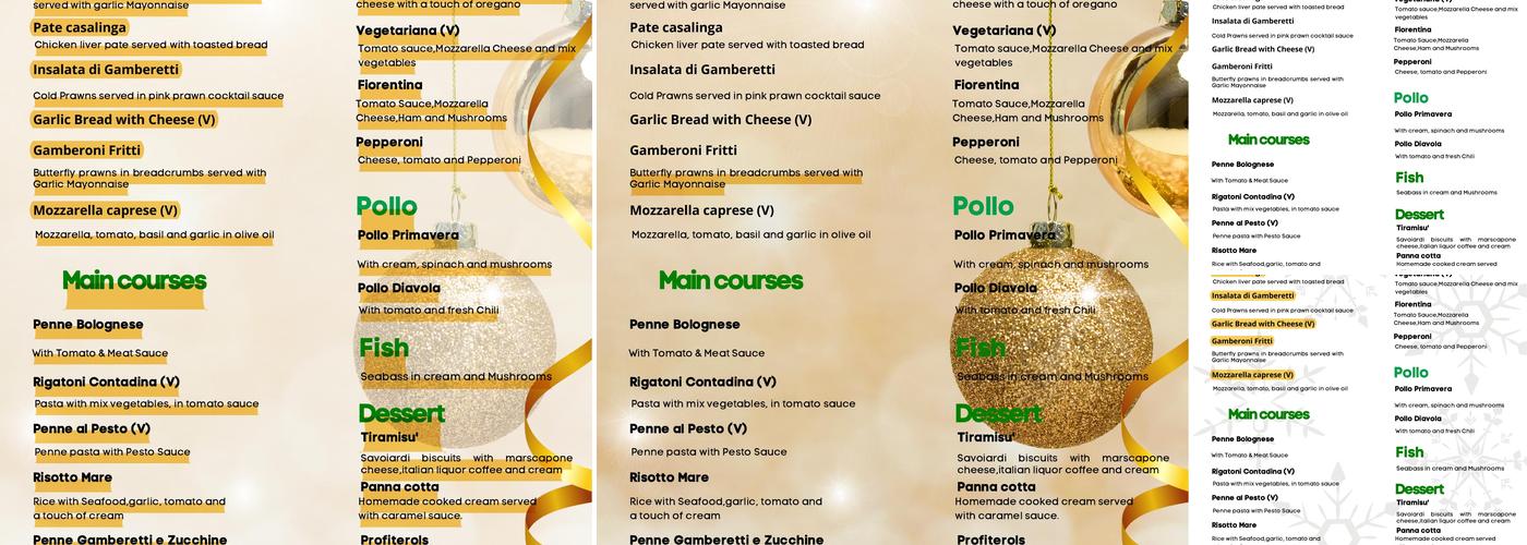 DONER MASTER KIBWORTH Menu