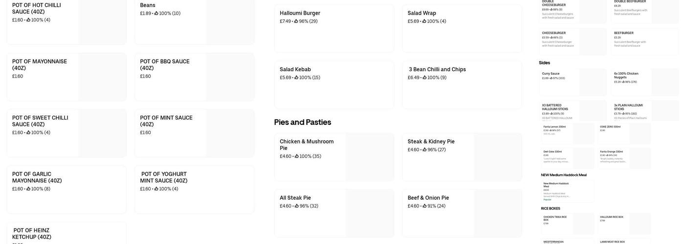 Emperor Takeaway Menu