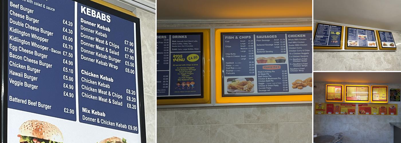 Smarts Fish & Chips Menu