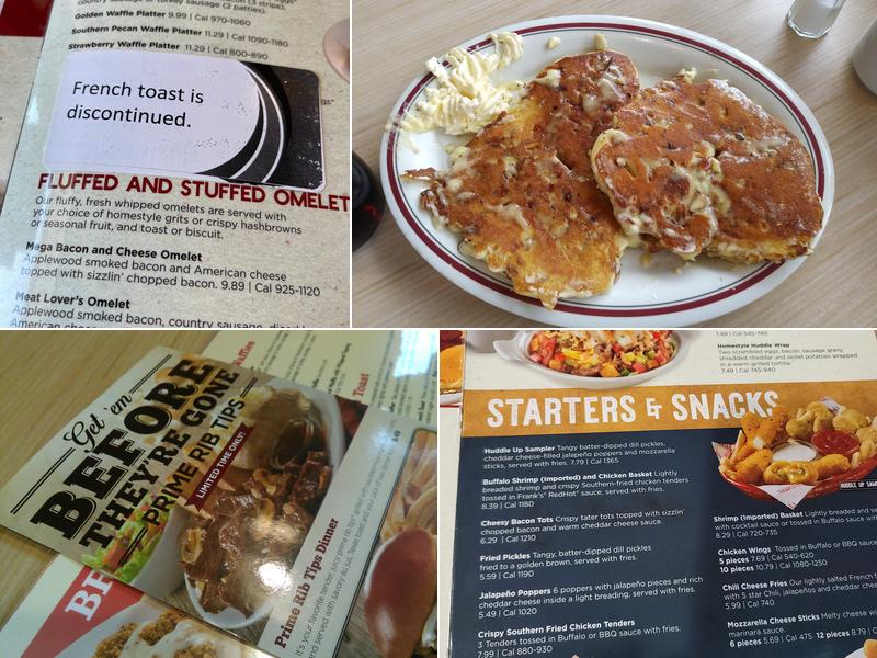 Huddle House Menu