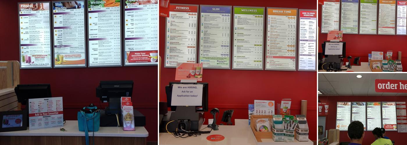 Smoothie King Menu