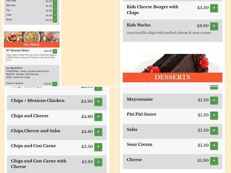 THE 43 Mexican Tex-Mex & Steakhouse Menu