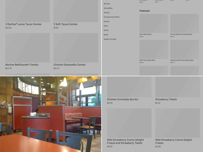 Taco Bell Menu
