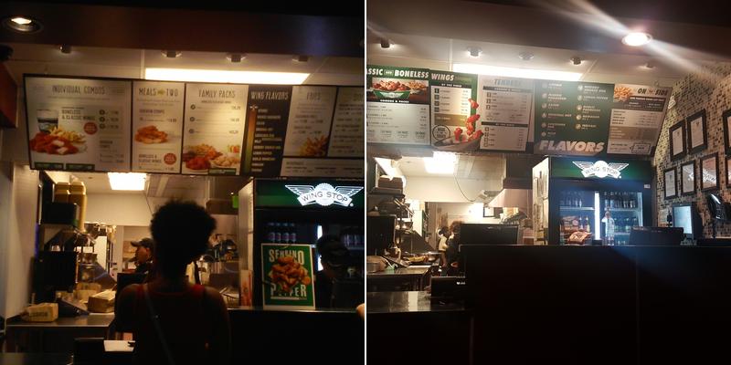 Wingstop Menu