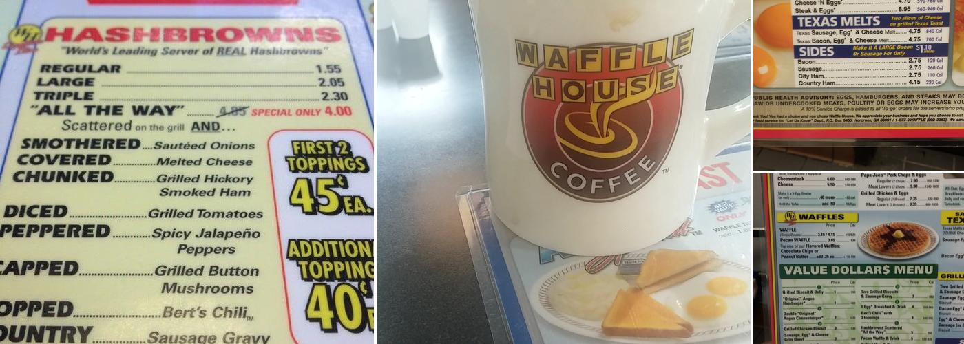 Waffle House Menu