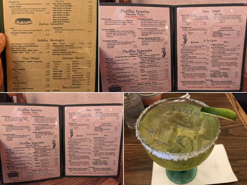 La Milpa Menu