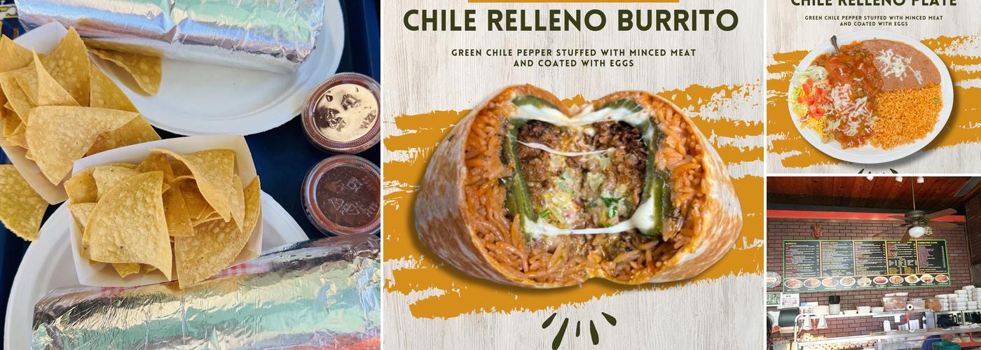 El Super Burrito Menu