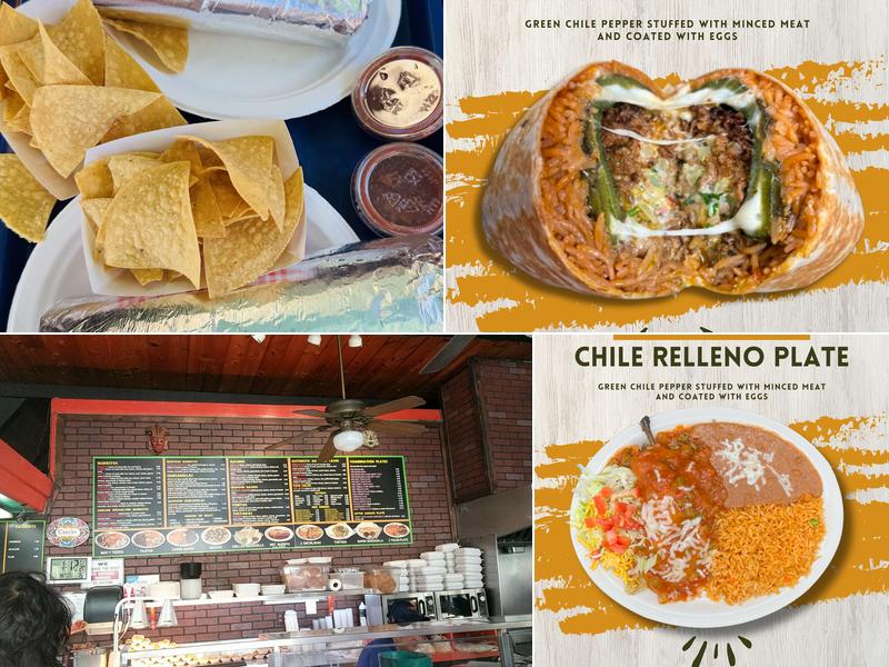 El Super Burrito Menu