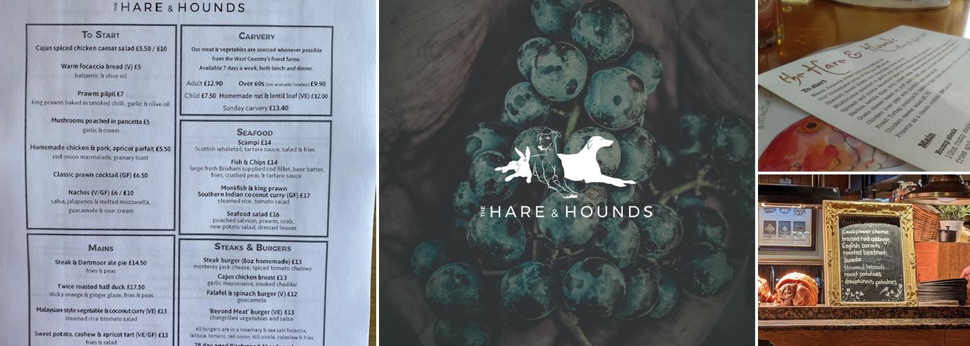 The Hare & Hounds Menu