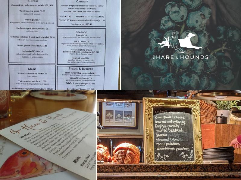 The Hare & Hounds Menu