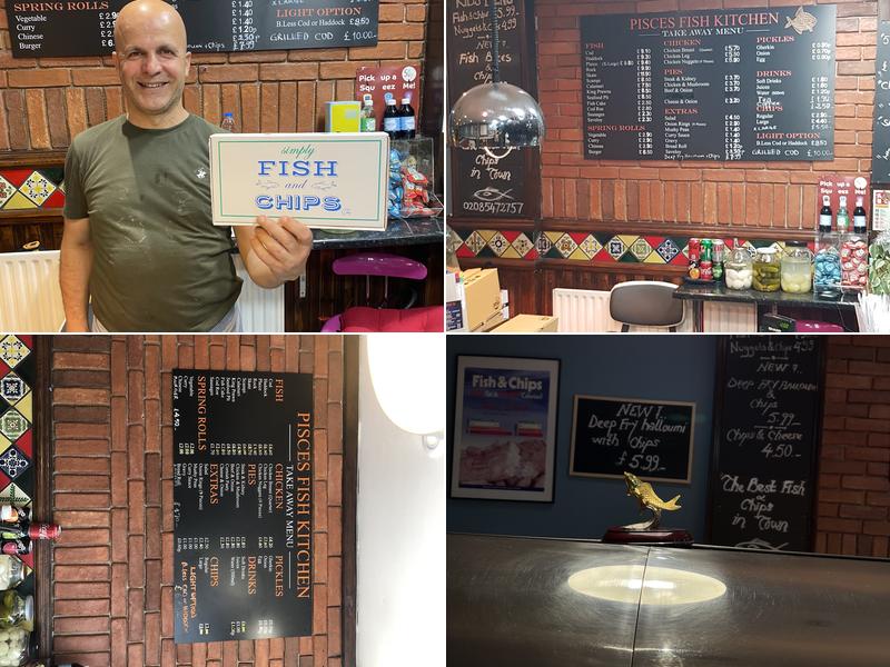 Pisces Fish Kitchen Menu