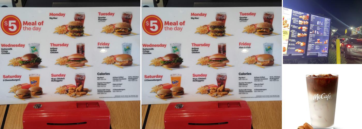 McDonald's Menu