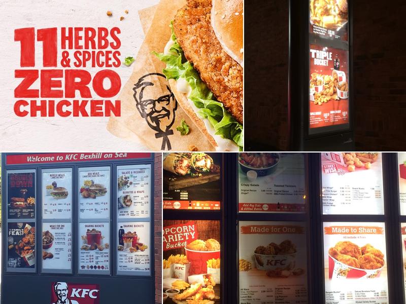 KFC Bexhill on Sea - Ravenside Retail Park Menu