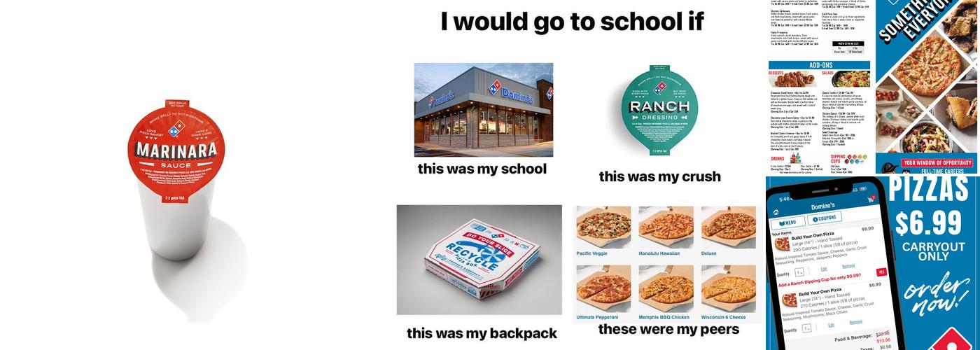 Domino's Pizza Menu